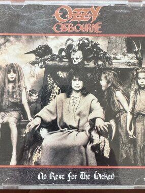 Ozzy Osbourne No Rest For The Wicked 1988 CD Heavy Metal Zakk Wylde CBS Black Sa